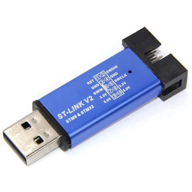 ǰ-ST-Link V2 USB  α׷   ٿε, STM8 STM32 ,  ̺ 2  