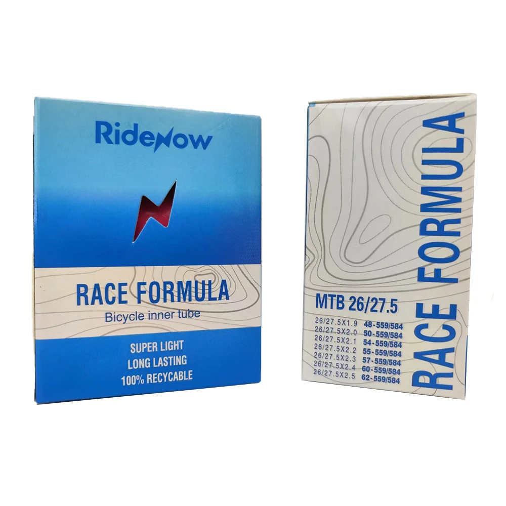 

Сверхлегкая внутренняя труба Ridenow MTB 559/584 для велосипеда, 26/27,5 дюймов, французская труба для горного велосипеда, 45 мм