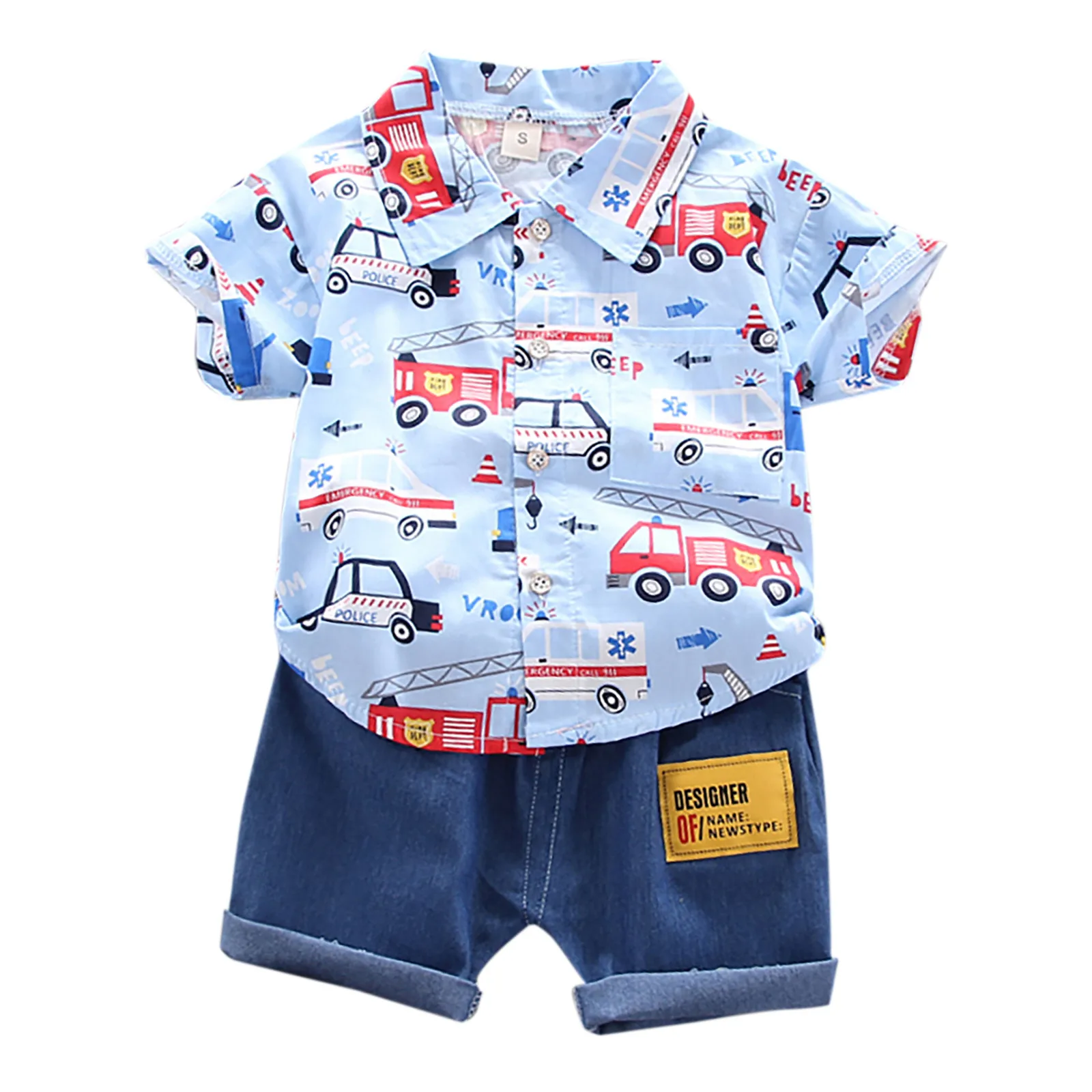 adviicd 4t Designer Clothes Baby Set Shirt Shorts Kids Gentleman