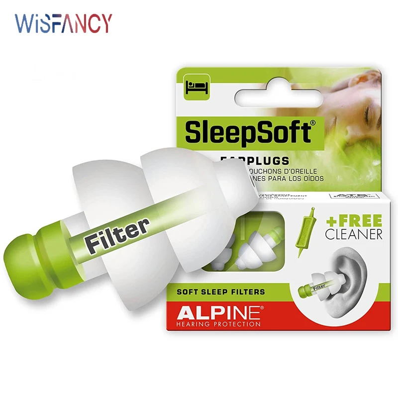 AlpineSleepsoftTravelSleepingEarplugsAntiSnoreSleepSnoring