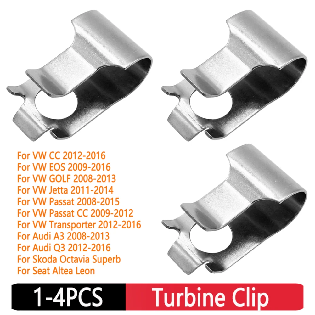 1-4pcs Wastegate Actuator Rod Rattle Clip 06J145220A for AUDI Q3 VW CC EOS Golf Jetta Passat Transporter TSI Engine Turbo Clamp 1