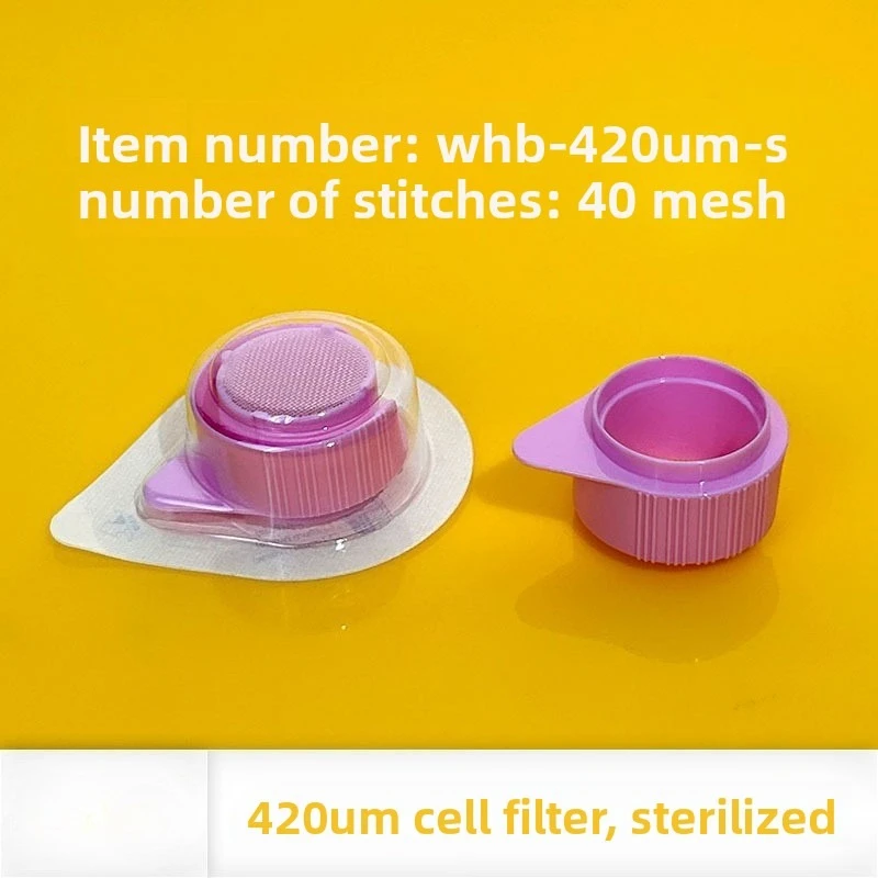 100 pezzi Setaccio cellulare Filter5um 10um 20um 40um 70um 100um 200um 300um 420um Schermo cellulare sovrapposto sterile - Image 6