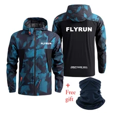 Flyrun-chaqueta impermeable para hombre, ropa transpirable para ciclismo de montaña