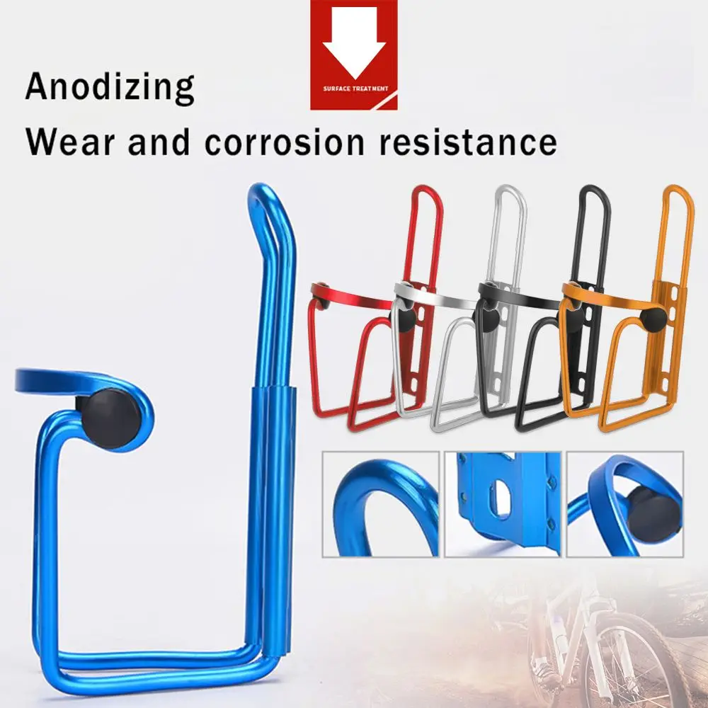 Hohe Festigkeit Aluminium Legierung Radfahren Zubehör Fahrrad Tasse Halter Trinken Rack Wasser Flasche Halter Flaschen Lagerung – Detail 7