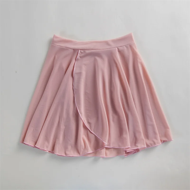 Mesh Spandex Girls Women Adult Yoga Ladies Sports Wear Ballet Dance Skirts