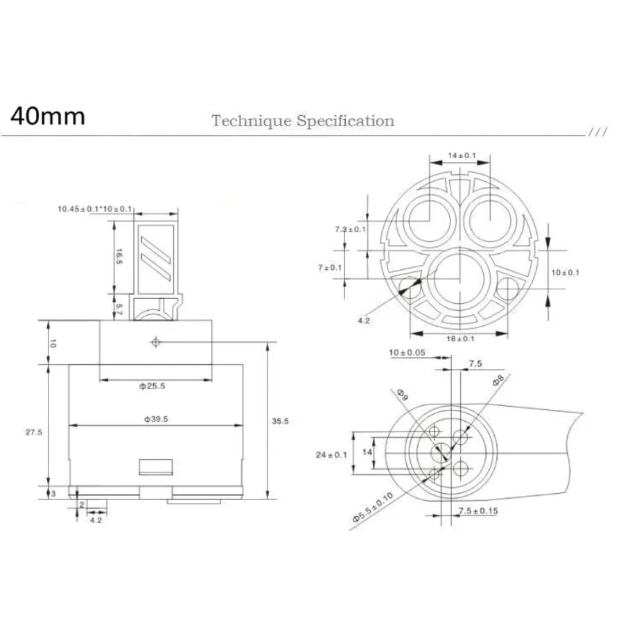 Faucet Cartridges Promotion 35mm / 40mm Ceramic Cartridge Faucet Cartridge Mixer Low Torque Accessories Rotation Flat