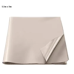 Faraday Fabric RFID Shielding Cloth, EMF Blocking Anti - Radiation Copper Material - 1Pcs (1.1 x 1M)