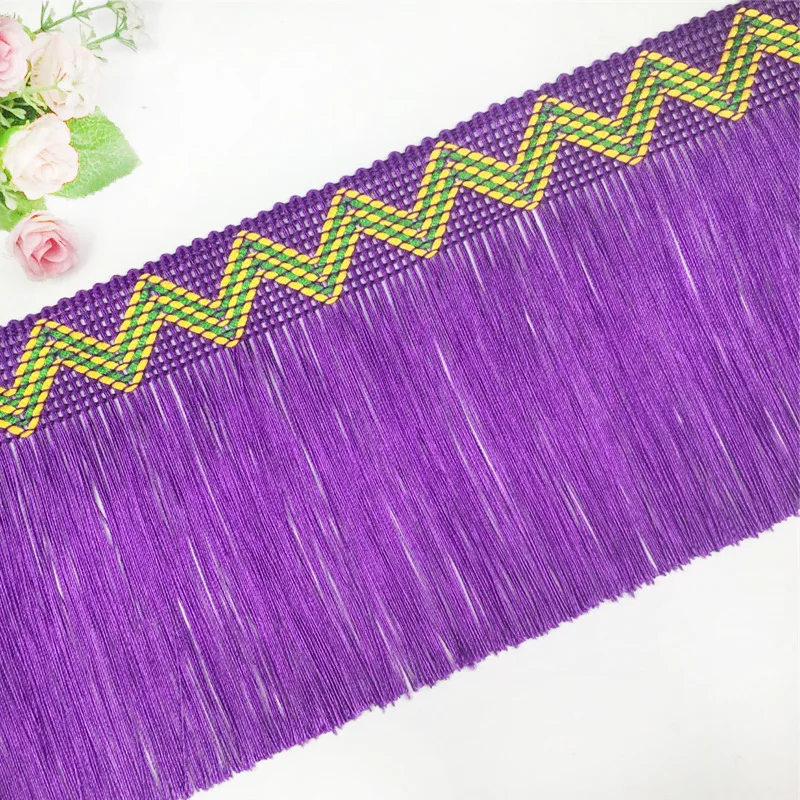 16Centimeter Truck Decoration Lace tassel Fringe Top accessories Ethnic Style Stage Background Skirt