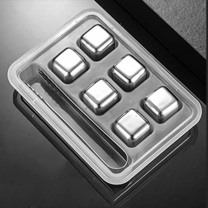 Windfall Whiskey Stones Ice Cubes 6/9Pcs Reusable Wine Drinks Cooler Ice  Cube Chilling Stone Rock Barware Tool - Urban Choice Products Reusable  Whisky