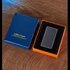 Metal Flameless Windproof Electirc Double Arc Lighter High power Smoking Accessories USB Recharge LED Display Cigarette Lighters 5