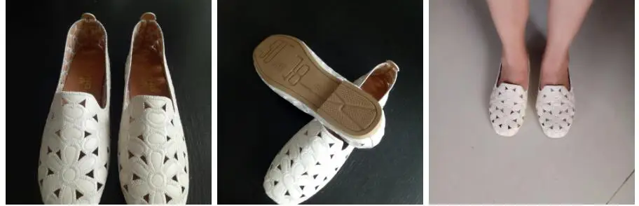 Damen Sommerschuhe gelbe Wohnungen ortho pä dische Slipper Komfort Frau Schuhe große Größe 42 Damen Frühling flache Mode Schuhe aushöhlen – Detail 7
