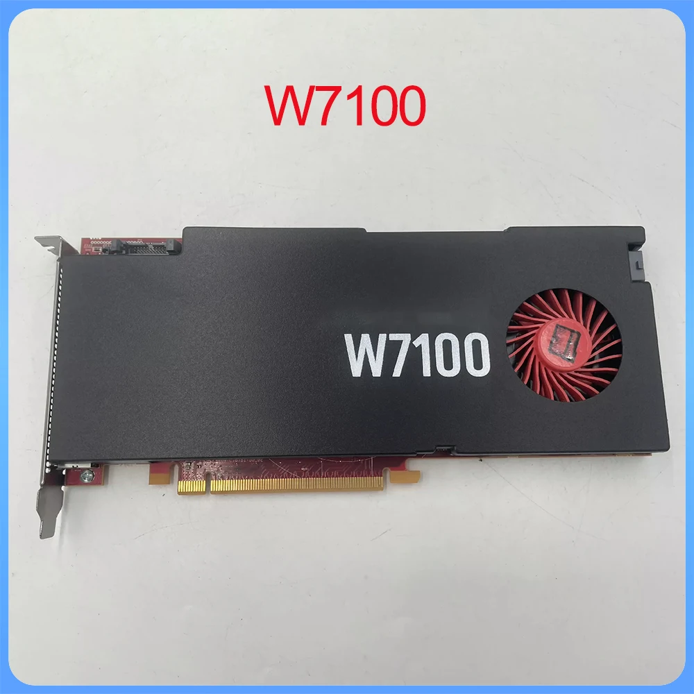 For AMD W7100 Firepro 8GB 4 DP professional graphics card supports four channels of 4K output