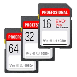 Memory Card SD U1/U3 Extreme Pro/Ultra SD Card 128GB 64GB 32GB 512GB 256G 16GB SD 128gb Flash 4K V30 Cards