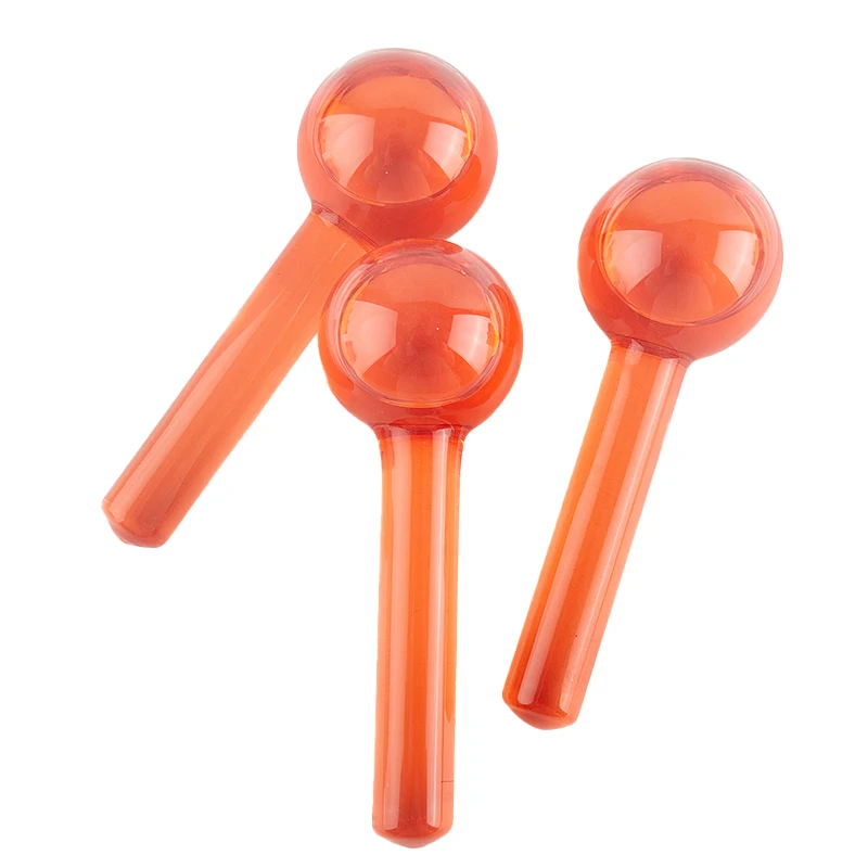 Beauty Ice Hockey Energy Beauty Crystal Ball Facial Cooling Ice Globes Water Wave For Face And Eye Massage Tool 5x13cm