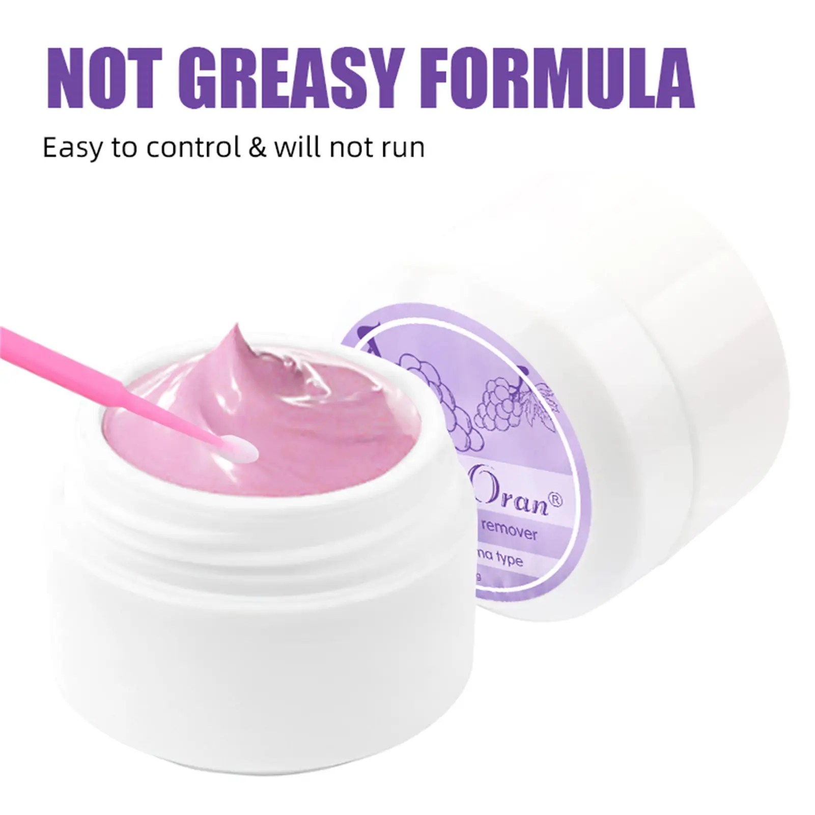 Eyelash Remover Cream Professional Eyelash Glue Remover Gel Quickly and Easily Removes Eyelash Extension Adhesive Lash Extension Sensitive Eyes
