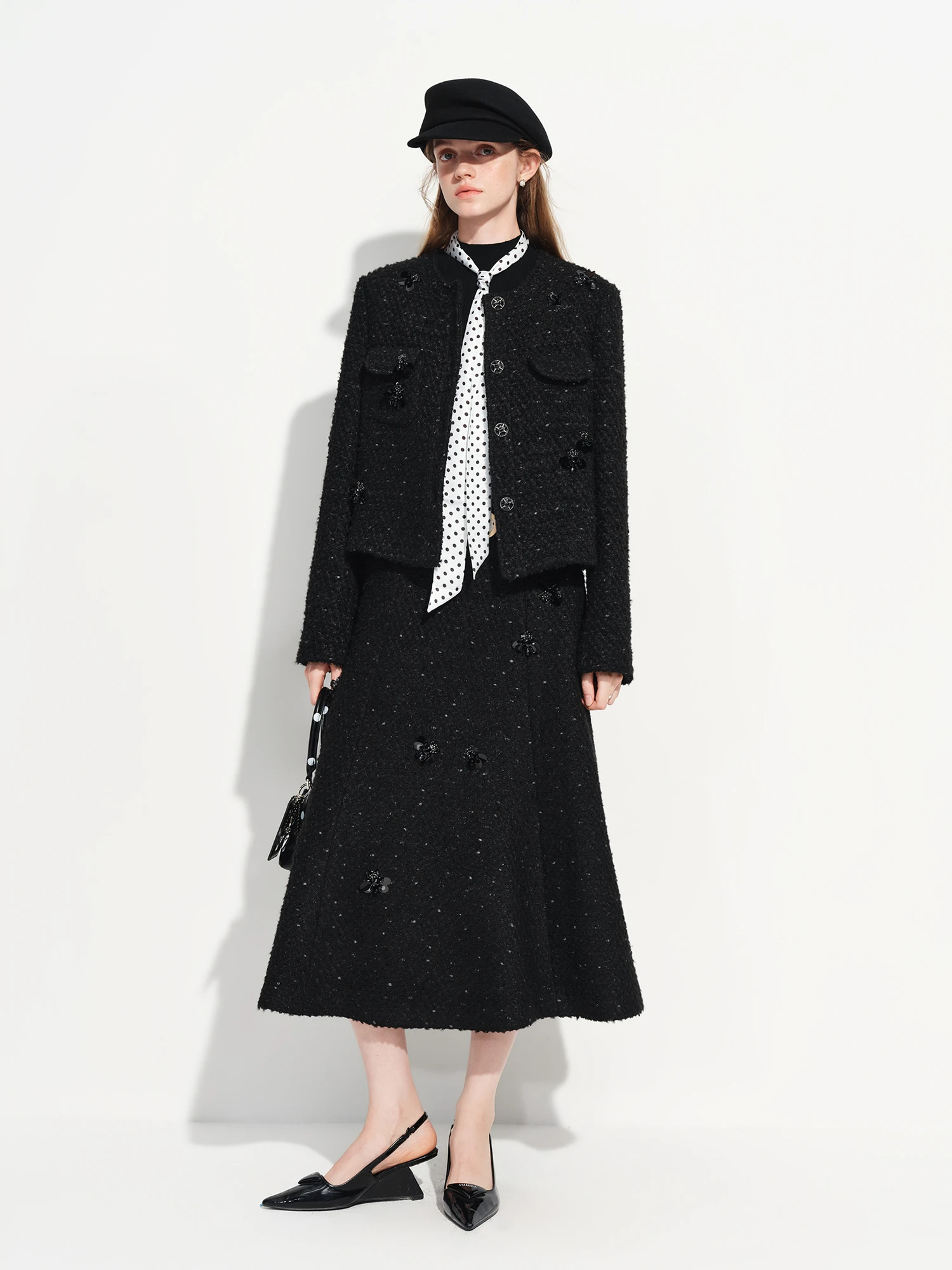 Metropolitan Bouclé A-Line Dress Suit. Sfbb18fc447f845f893564f3ecbc68d9da