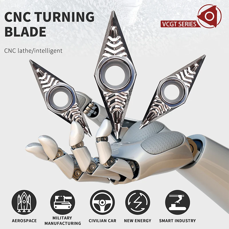 VCGT110304 VCGT110308 VCGT160404 VCGT160408 AK 알루미늄 구리 인서트 내부 선삭 공구 CNC 선반 공구 고품질