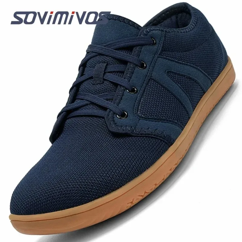 Men's Minimalist Trail Runner Wide Toe Box Barefoot Inspired Fitness Deadlift Shoes Water Shoes for Men Beach