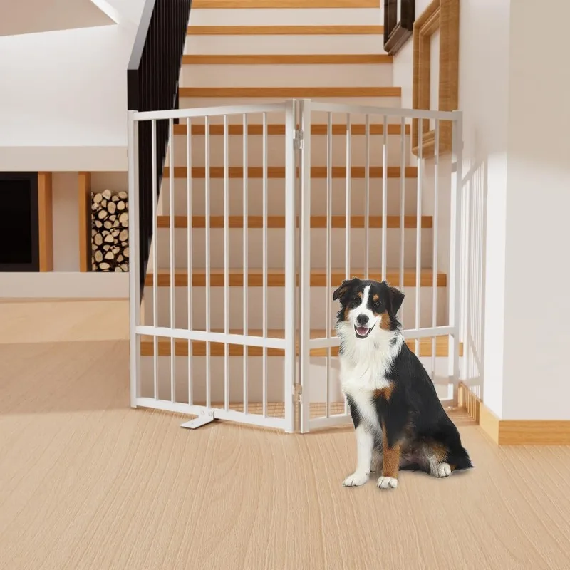 Metal Freestanding Dog Gate 2