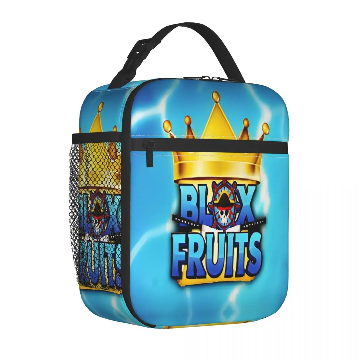 Insulated Lunch Box Blox Fruits Game Product Food Box INS Trendy Thermal Cooler Bento For School
