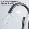 Brushed Gold Freestanding Bathtub Faucet 2 Handle Diverter Shower Faucet Floor Mounted Mixer 2 Functions Hot And Cold Tap 3