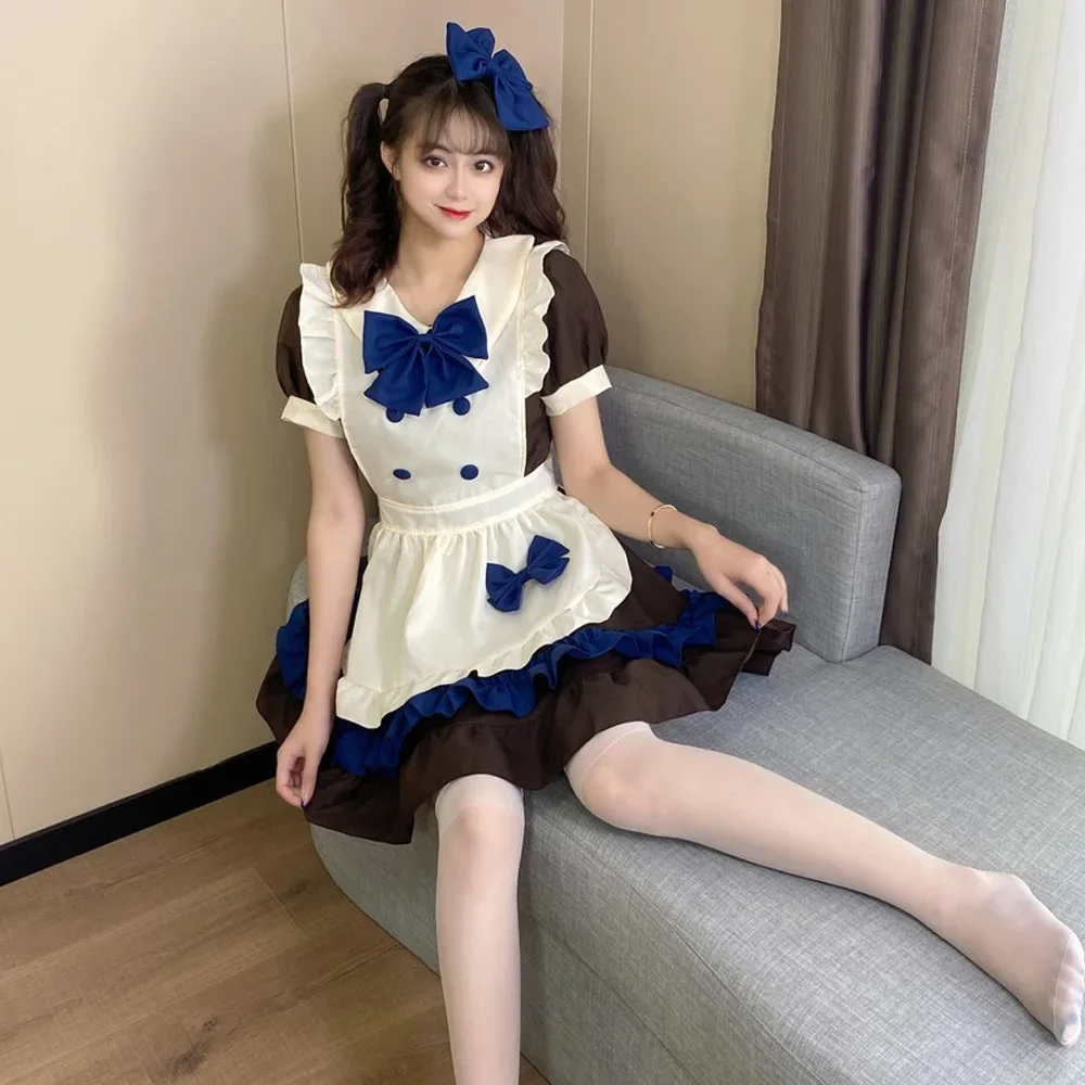 

Japanese Cute Maid Outfit Lolita Sweet Maid Dress Women Anime Cosplay Costumes