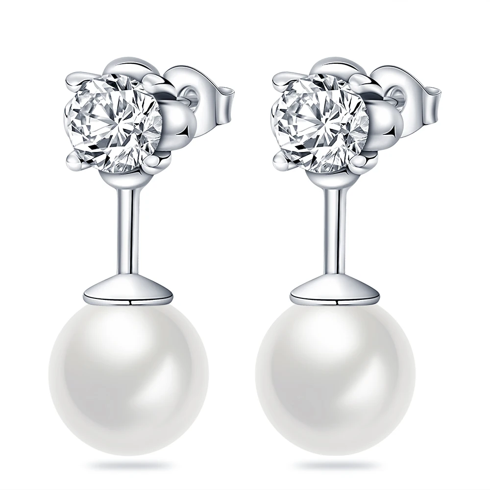 2025, neues S925-Sterlingsilber, geeignet für Mädchen mit großen und schönen lächelnden Gesichtern, Perlenohrringen, Ohrringen, Boutique-Schmuck – Detail 6