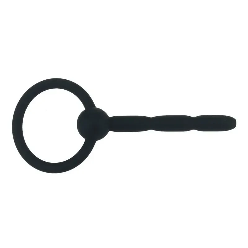 1 PC Soft Silicone Stretching Urethral Dilator Male Gay Sounding Penis Insert Plug Sound Catheter Tube BDSM Sex Toys for Men penis sex toys