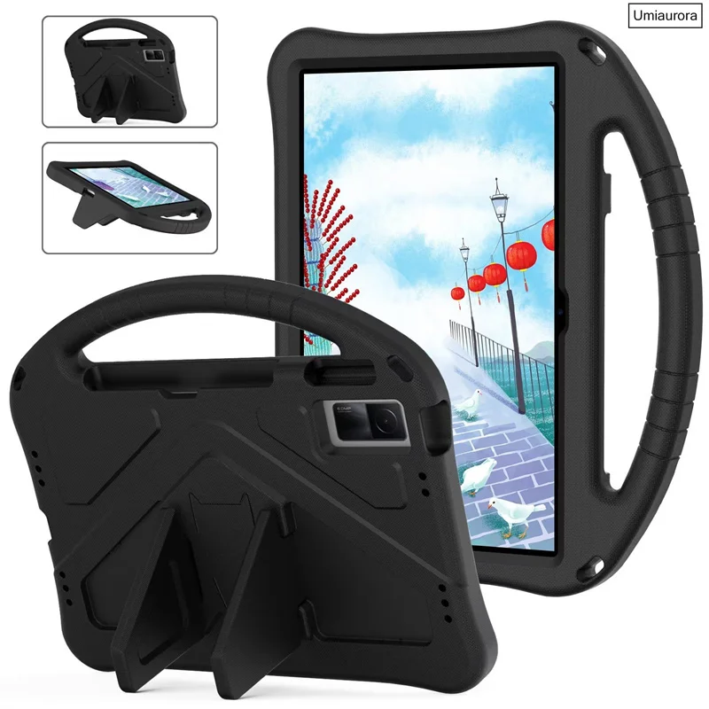 Kids Shockproof EVA Tablet Case with Handle Stand