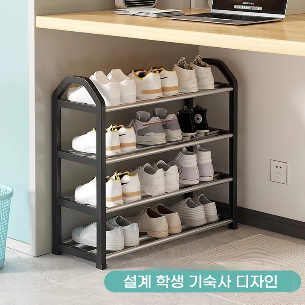 4 Layers Shoe Rack Multi-layer Assembly Storage Doorstep Storage Balcony Pendulum shoe rack shoe organizer shoe cabinet