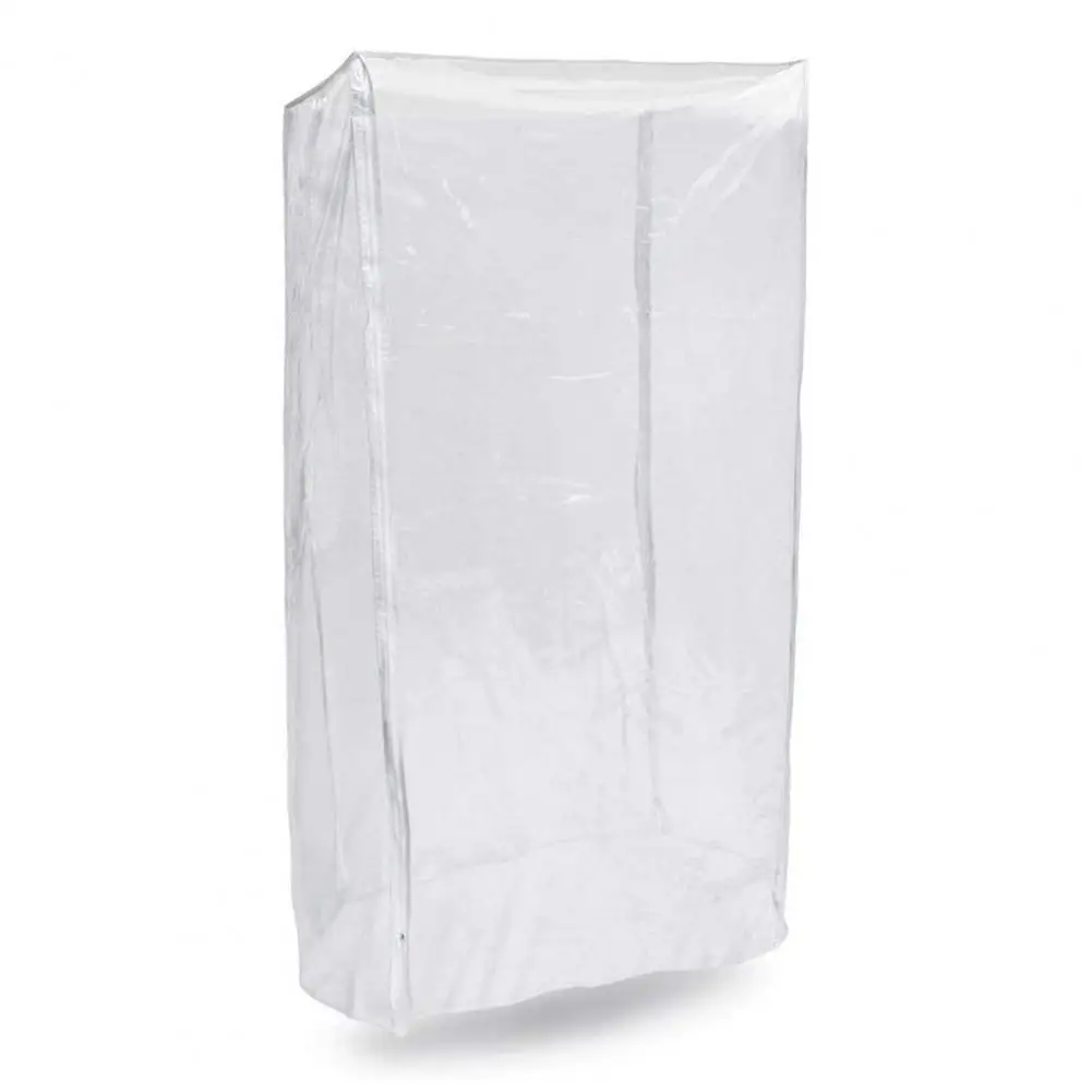 Bread Rack Cover Tear-resistant Transparent Zipper Closure Bun Pan Rack Cover Reinforced Seams Bread Case For Home Bakery