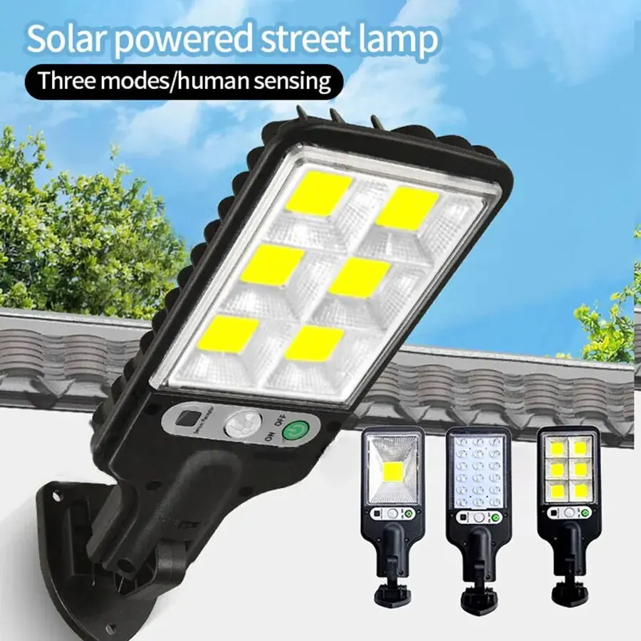 Solar Wall Lamp Outdoor Led Courtyard Wall Lamp Human Body Induction Garden Terrace Garage Door Street Lamp 616