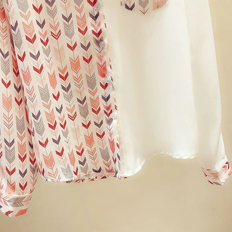 Рисунок 5 - Рубашка женская шифоновая с длинным рукавом