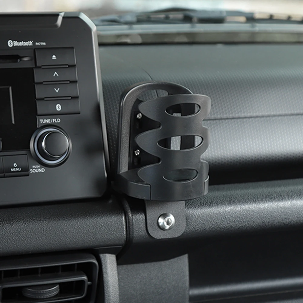 스즈키 지미 JB64 JB74 2019-2024 자동 인테리어 액세서리에 대한 자동차 워터 컵 병 홀더 브래킷 음료 컵 스탠드 주최자