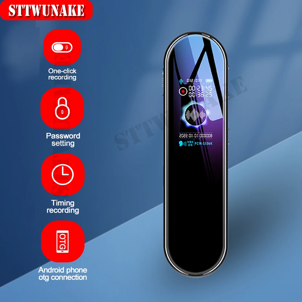 STTWUNAKEVoiceRecorderProfessionalRecordingActivatedAudioSound