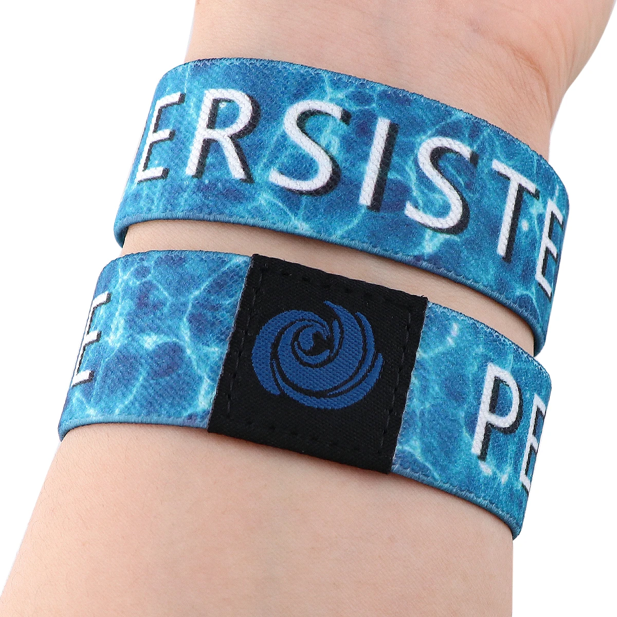 Inspirational Motivational Cloth Stretch Wristband Bracelet