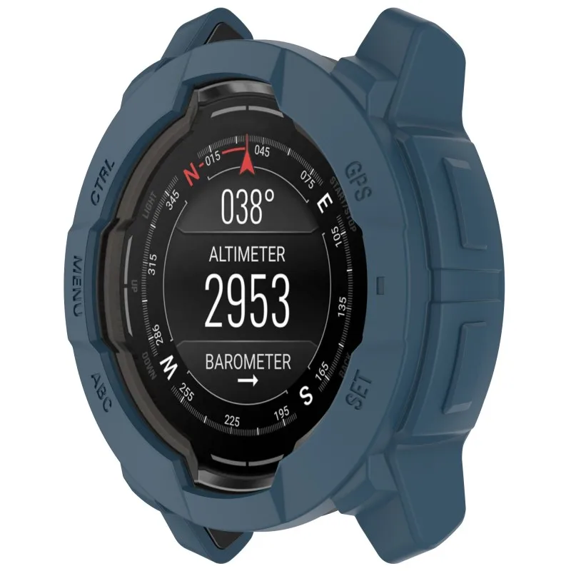 Premium Soft Silicone Smart Watch Protective Cover - Hollow Design Shell Accessory