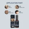 Hair Growth Serum Chest Body Hair Mustache Regrowth Longer Thicker Hair Thinning Treatment Moisture Nourish Beard Growth Spray