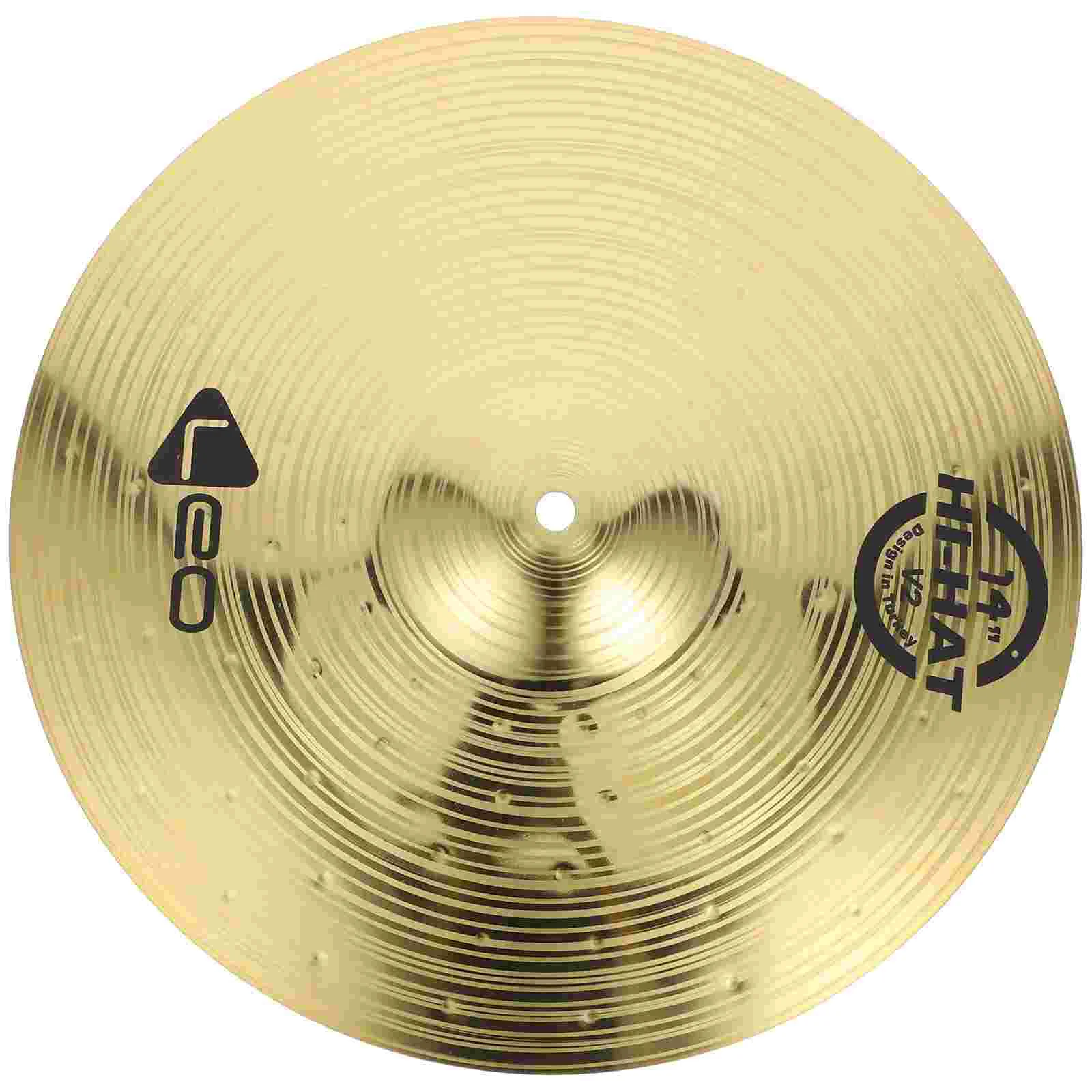 

Crash Cymbal Drum Musical Instrument Accessories Brass Percussion Cymbals Prop for Drum Players 14/16 Inch Size Optional Drum