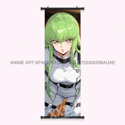 Japanese Anime Code Geass Canvas Wall Art Poster - Home Decor Hanging Scroll Picture - 30x90cm(12x36inch) (Pndllx1 - 14)