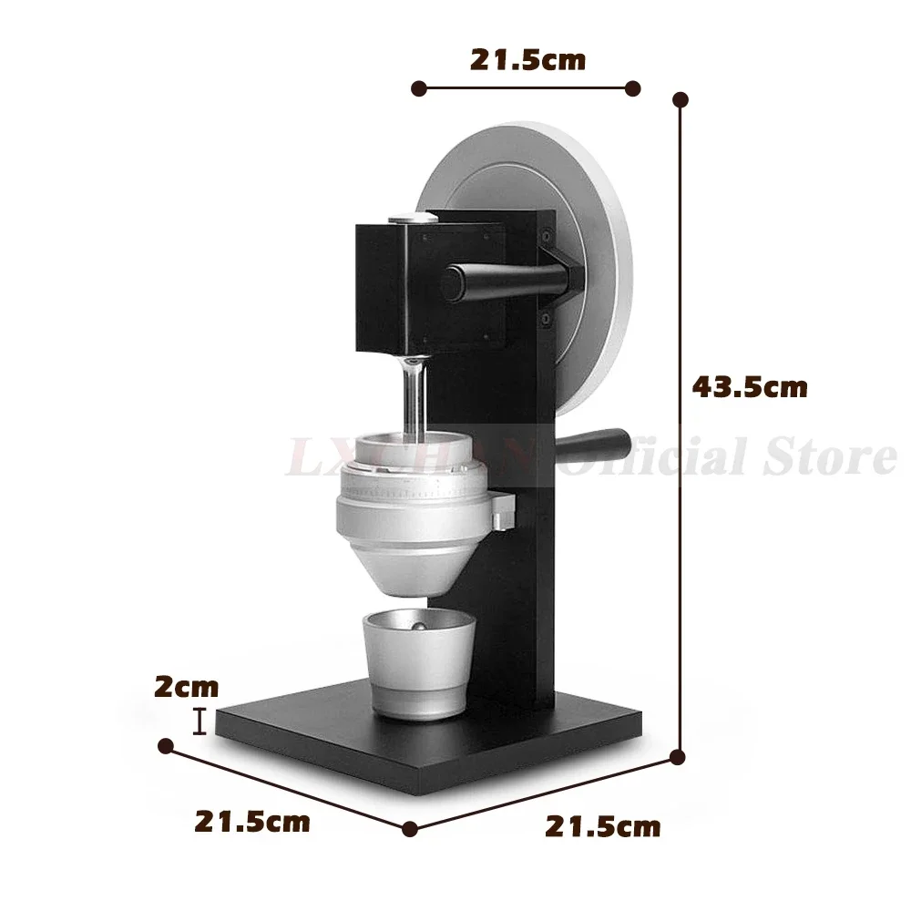HomeWise Coffee Grinder 83mm Conical Burrs Stainless Steel Turkish Coffee Milling Machine Professional Espresso Coffee Bean Mill 2