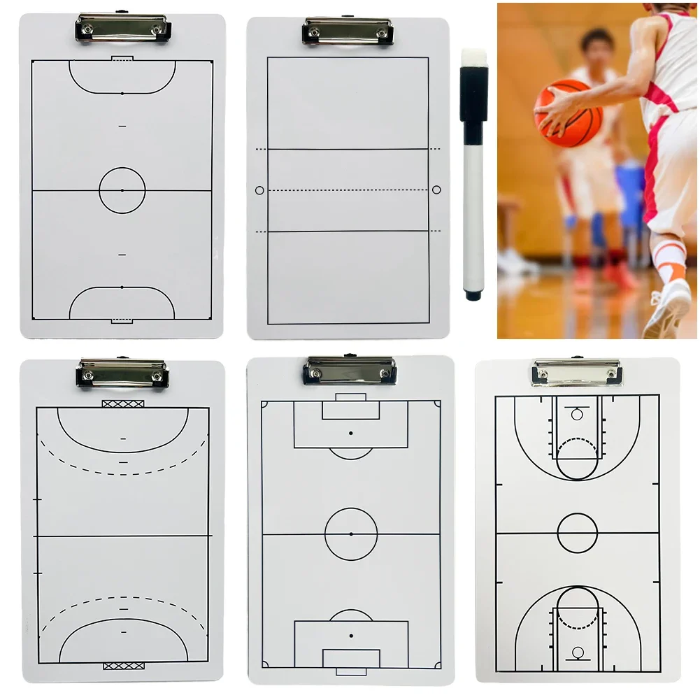 Volleyball Tactic Coaching Board Ball Guidance Whiteboard 13.7x8.6 Inch Volleyball Dry Erase Board Sports Training Game Plan volleyball ball volleyball trainer