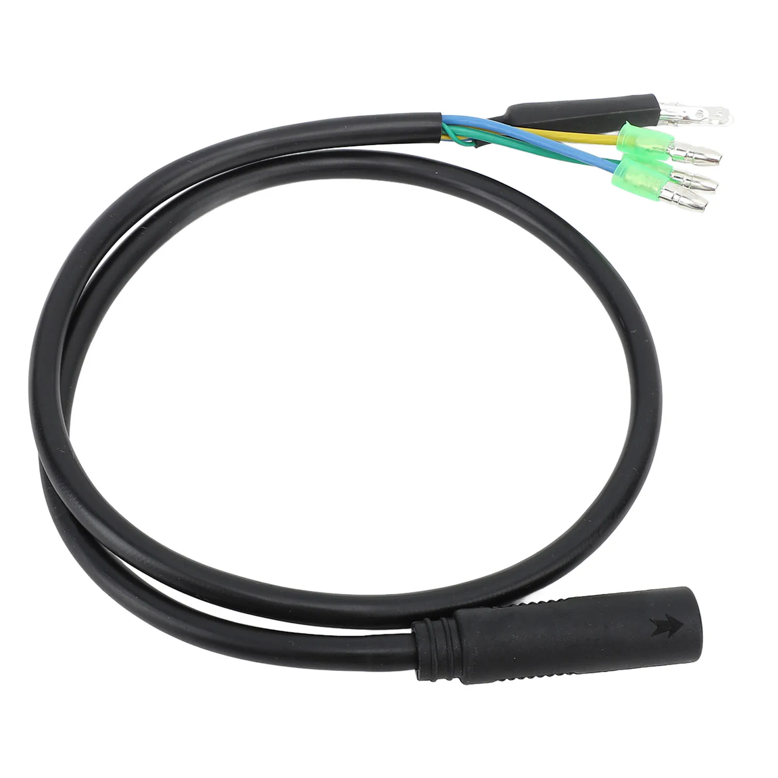 66 cm langes Verlängerungskabel für Elektrofahrräder, M6-Buchse, 9-poliges wasserdichtes Verlängerungskabel für die Umrüstsatz des Nabenmotors vorne und hinten – Detail 2