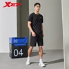 Xtep Short Sleeve Sports Suit For Men 2024 Summer Sweat-Absorbing Men's Suit  Quick-Drying Outdoor Tops And Bottoms 876229A70176 3