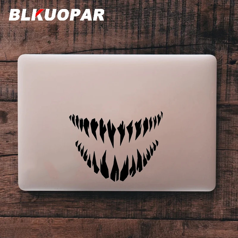 BLKUOPAR Impish Smiling Devil Demon with Horns Car Stickers Personality