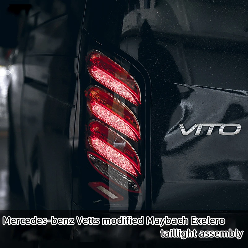 

For Mercedes-benz Vito Maybach Exelero V260 12V Full Car LED Taillight Assembly Streamer Steering Brake