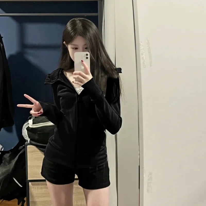 Black-Spring and Autumn [Tmall TikTok quality]]