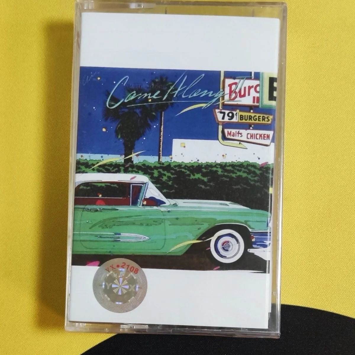 

Vintage Tatsuro Yamashita Music Magnetic Tape COME ALONG 2 Album Cosplay Cassette Soundtracks Box Walkman Recorder Car Tape Gift