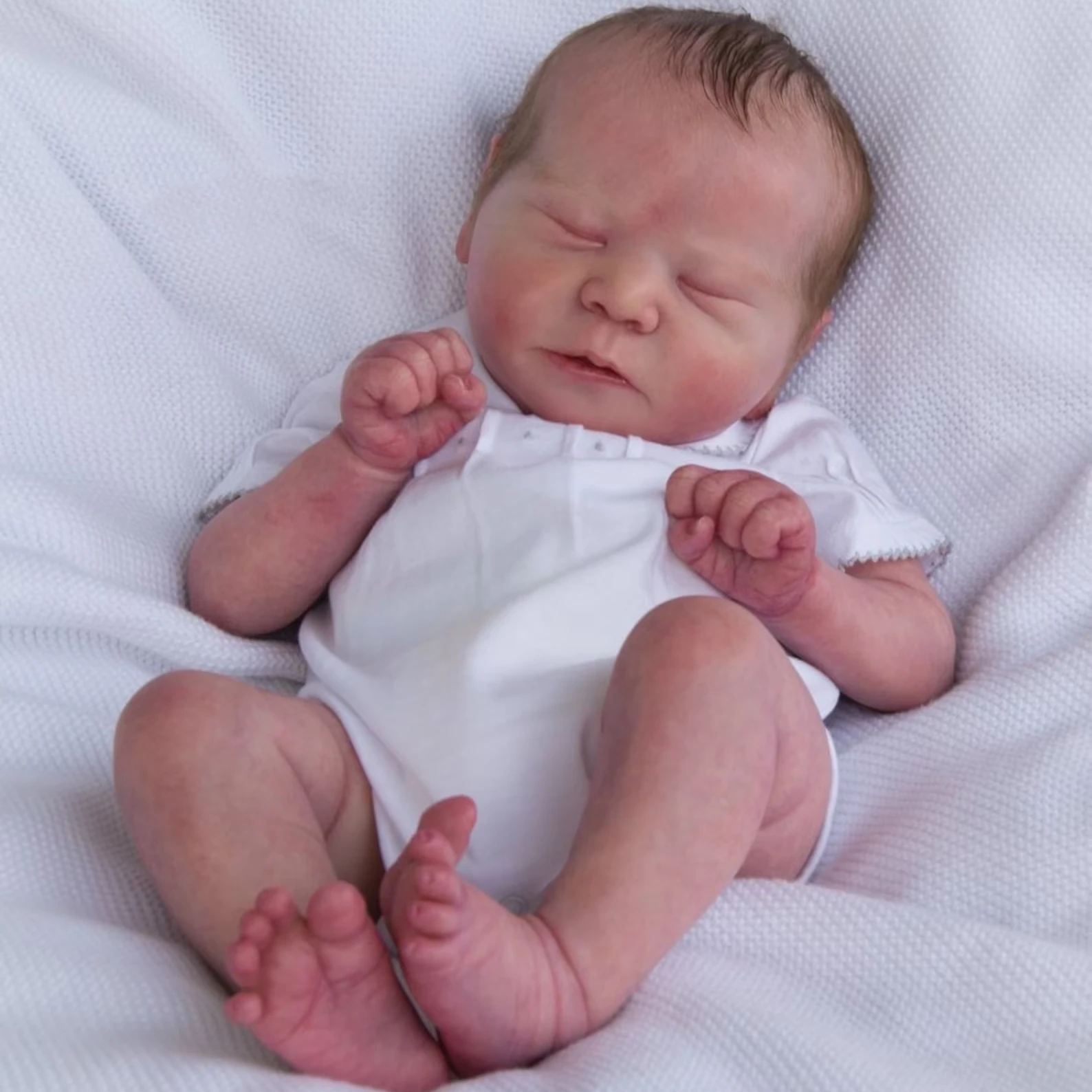 

Wholesale Chase Painted Silicone Reborn Doll Kits Soft Solid Silicone Bebe Baby Parts Silica Gel Accessory