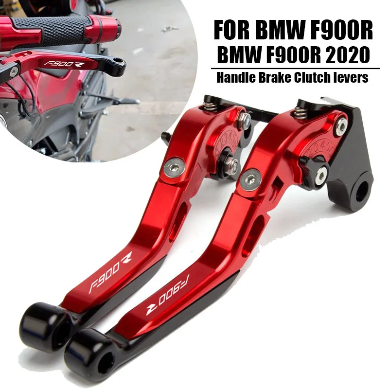 Nuevo para BMW F900R F900 RF 900R 2020, accesorios de motocicleta CNC, palanca de embrague de freno extensible plegable ajustable con logotipo